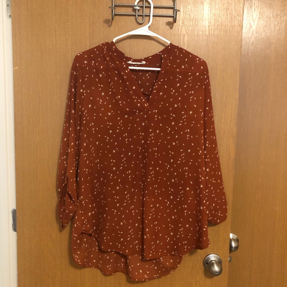 long sleeve blouse